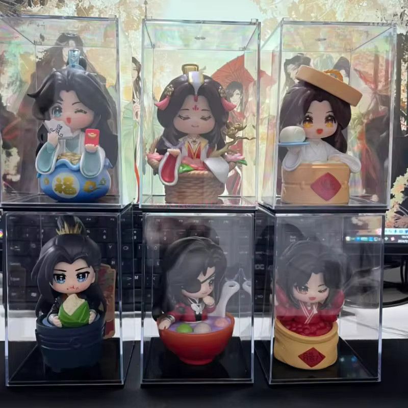 Hot Heaven Officials Blessing Blind Box The People Festival Group Portrait Series Xielian Actionfigur Multicolor - Bild 5