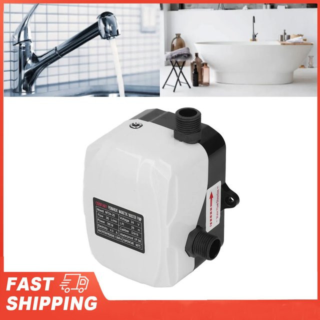 Automatische Druckerhöhungspumpe für Küchenspüle und Dusche, 180 W, Farbe: Weiß - Bild 1