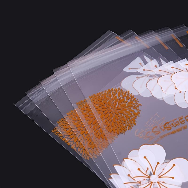 300 Stück selbstklebende transparente Verpackungsbeutel von SZ-Damai für Snacks und Kekse, Breite: 10 cm - Bild 2