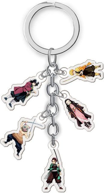 YIRAN Jewelry Schlüsselanhänger Acryl, Transparent, 27 mm, Unisex, White - Bild 1