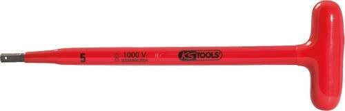 KS Tools T-Griff-Innensechskant-Stiftschlüssel mit Schutzisolierung, Farbe: Rot, Größe: 8 mm - Bild 1