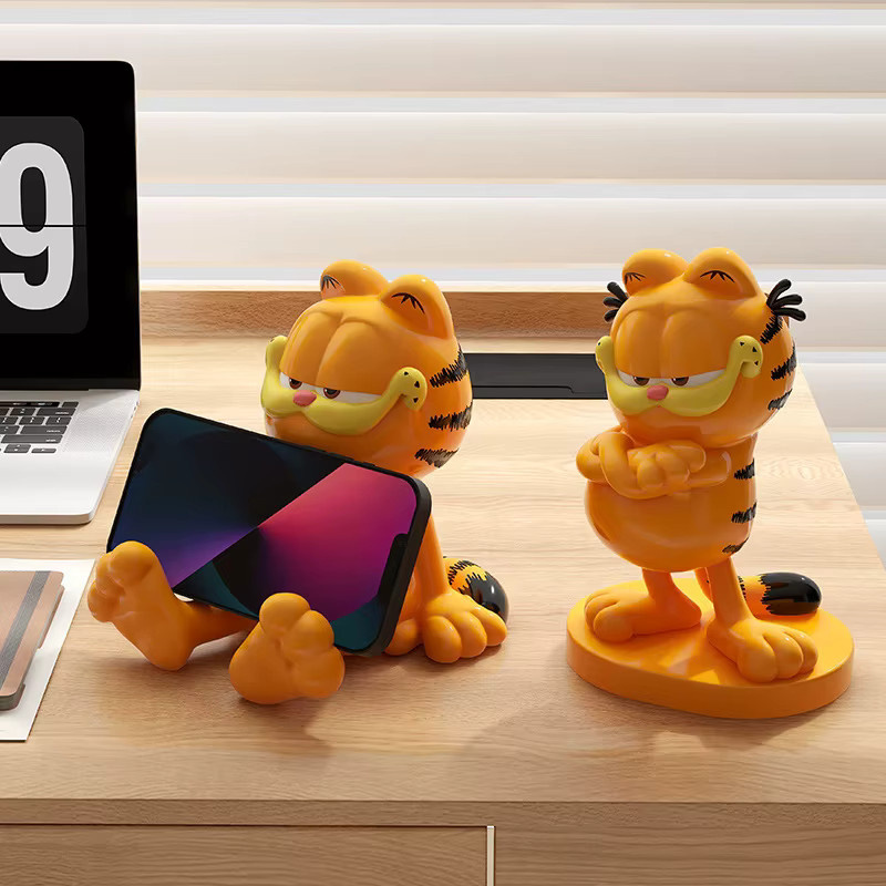 Garfield Desktop-Ornamente, Handyhalterungen, Harz, Kunststoff - Bild 3