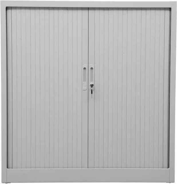 PROREGAL Rollladenschrank Weasel Grau H x B x T: 105 x 120 x 40 cm - Bild 1