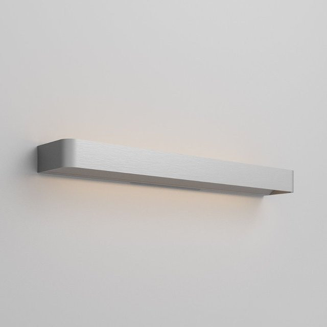 Rotaliana Frame W3 LED-Wandleuchte in Nickel gebürstet, dimmbar mit Push-Dimmer, warmweißes Licht (3000K) - Bild 1
