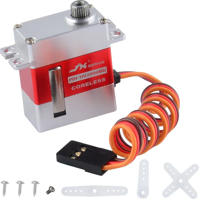 JX Servo PDI-HV2006MG Digital Servo, Metall, für RC Glider 500-Klasse Heli Tail und Taumelscheibe - Bild 1