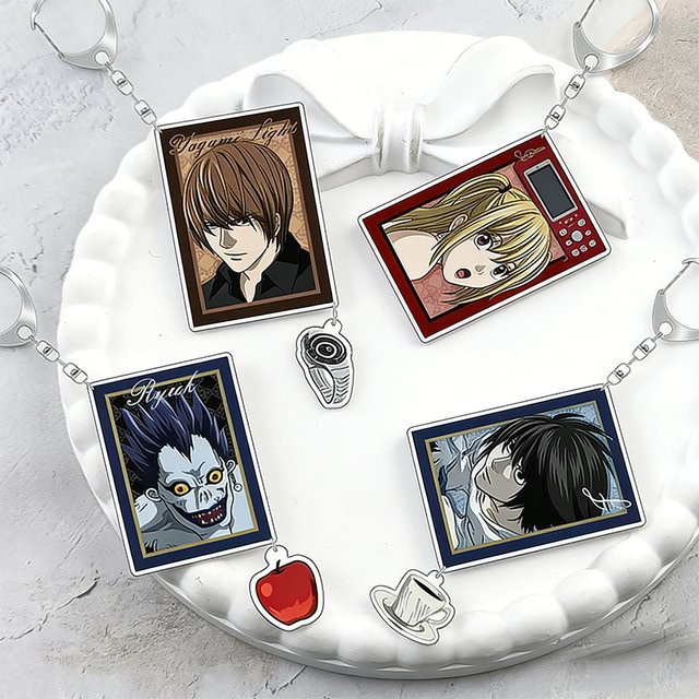 YUMEI Death Note Acryl-Schlüsselanhänger, Kunststoff, Bunt / Mehrfarbig - Bild 1