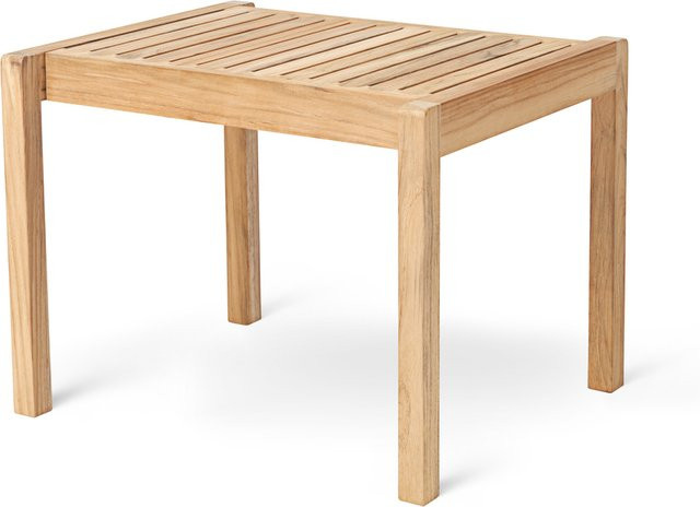 Carl Hansen & Søn And Son Ah911 Outdoor Beistelltisch aus Teakholz in Braun - Bild 1