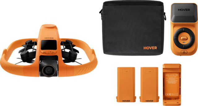 HOVERAir Aqua Basic Combo Drohne in Orange mit Carry Bag - Bild 1