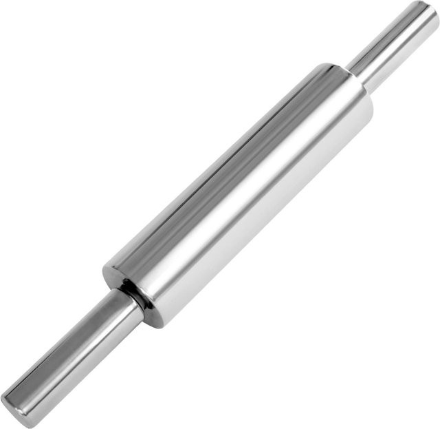 FMprofessional Profi-Teigrolle aus Edelstahl in Silber, Länge: 47 cm - Bild 1