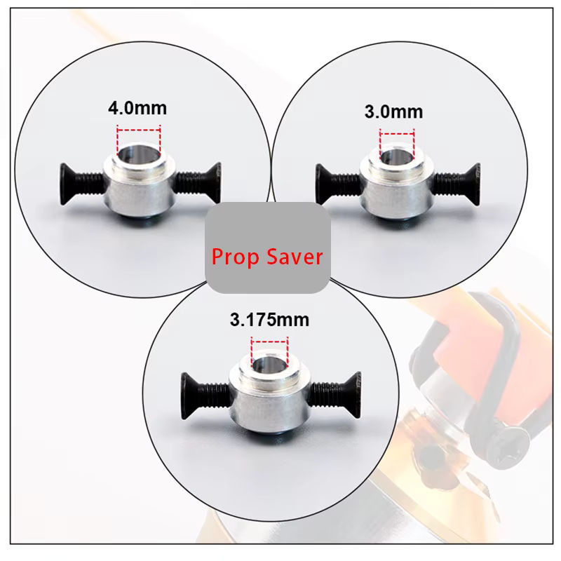 FOCPOT Prop Saver, Propeller Schutz, Metall, Schwarz - Bild 2