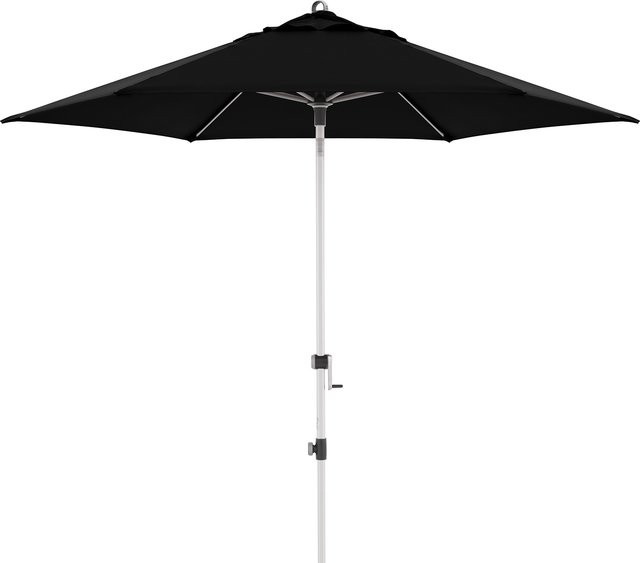Doppler Sonnenschirm Expert 280 Auto Tilt Mittelmastschirm, schwarz, Durchmesser: 280 cm - Bild 1