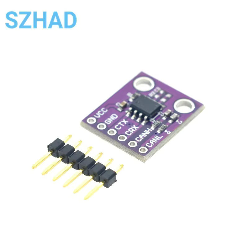 SZYTF MCP2551 Hochgeschwindigkeits-CAN-Bus Kommunikationsprotokollcontroller Modul in Lila - Bild 2