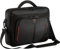 Targus Classic+ Clamshell Notebooktasche für 15 bis 15,6 Zoll in Schwarz/Rot - Bild 2