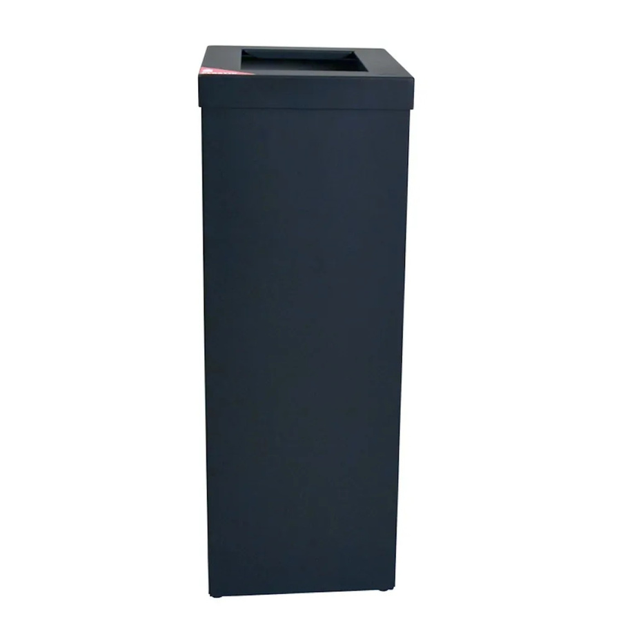 PROREGAL Wertstoffsammler Recycloflex60 60 Liter Schwarz Aluminium H x B x T: 70,5 x 26,3 x 34,3 cm - Bild 2