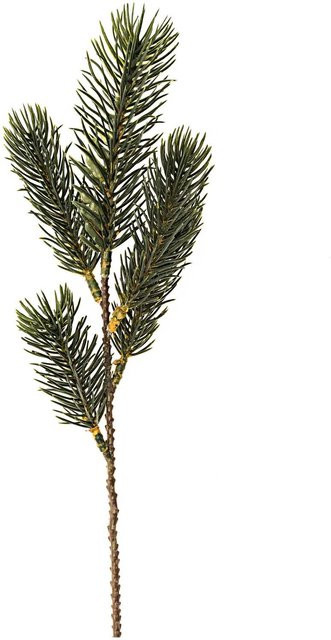 idee. Creativmarkt Tannenzweig für Weihnachten, Grün, Höhe: 54 cm - Bild 1