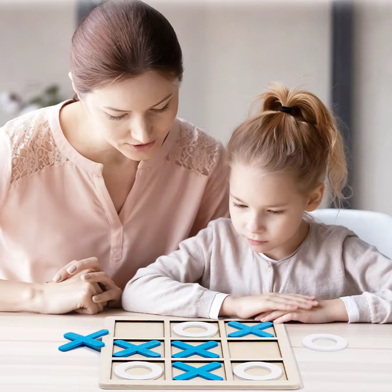 Datgo Schach Holz Puzzle Spielzeug Bunt / Mehrfarbig - Bild 4