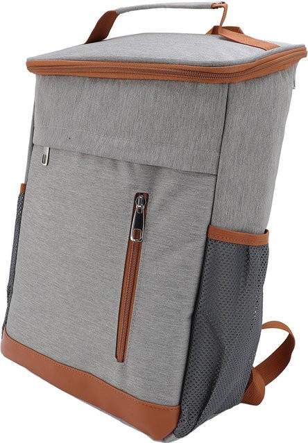 Koogeelife Kühlrucksack thermisch und regendicht in Bunt und Grau - Bild 1