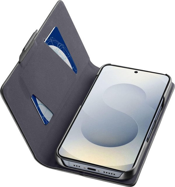 Samsung Book Case Handyhülle für Galaxy S25 FE in Schwarz - Bild 1