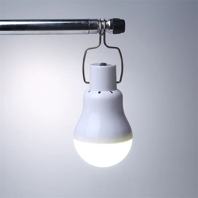 Lyfs Tragbare Solar Camping Lampe mit Haken, Wasserdichte Notfall-Glühbirne in Weiß für Garten, Hof und Angeln - Bild 3