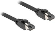 Delock Patchkabel RJ-45 Cat.8.1 S/FTP Ethernet LAN Kabel Schwarz, Länge: 15,0 m - Bild 1