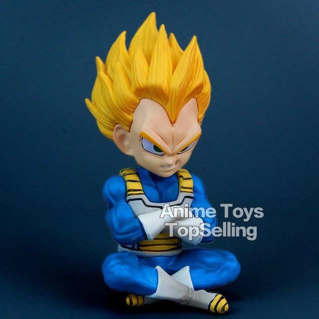 Bandai Dragon Ball Anime Figur Vegeta aus PVC als Sammlerstück und Modellspielzeug, Höhe: 10 cm - Bild 1