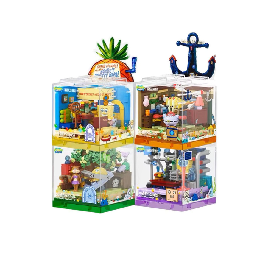 SEMBO BLOCK SpongeBob Pineapple House Restaurant-Bausteine, ab 14 Jahre - Bild 1