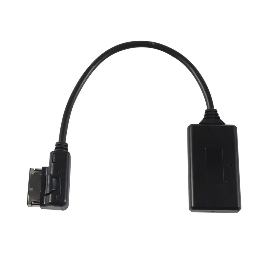 Bluetooth AUX Wireless Adapter für Smartphones mit rechteckiger MMI-Buchse in Schwarz - Bild 2