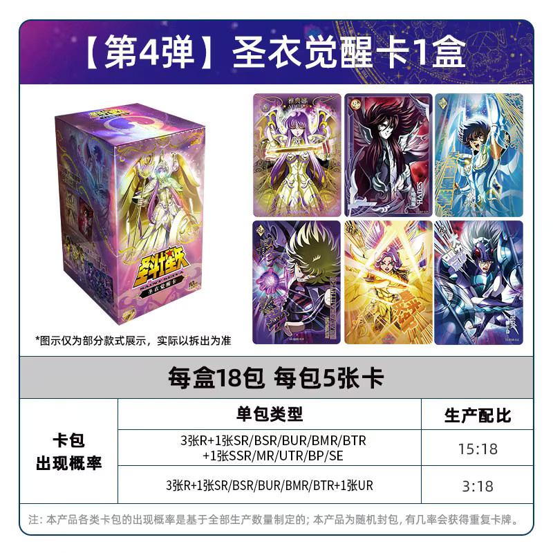 KAYOU Saint Seiya Cloth Awakening Sammelkarten, Zubehör - Bild 2