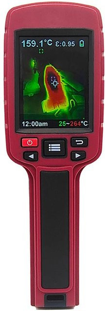 Kkmoon Tragbare Infrarot-Wärmebildkamera mit 60 x 60 Pixeln in Bunt und Rot - Bild 1