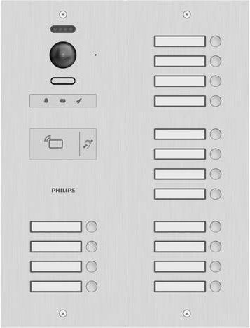 Philips WelcomeHive Pro 2 Video-Türsprechanlage WLAN mit Außeneinheit aus Aluminium in Silber - Bild 1