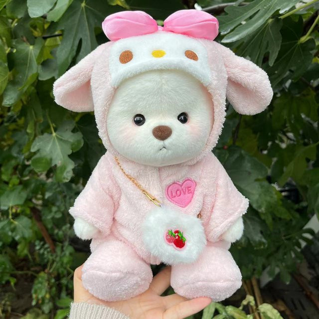 Bandai Sanrio Melody Erdbeer-Kawaii-Spielzeug, Zubehör-Set, Rosa - Bild 1