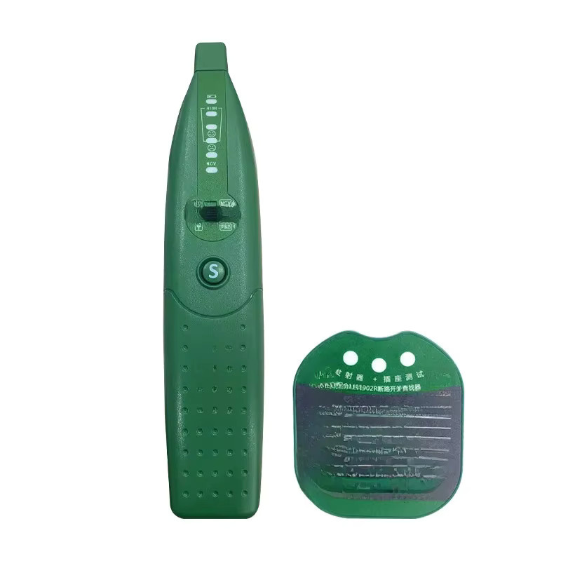 Finder MS6812 MS5902 Automatischer Leistungsschalter und Sicherungssteckdosentester 220V/110V mit Taschenlampen-Schaltung in Grün - Bild 4