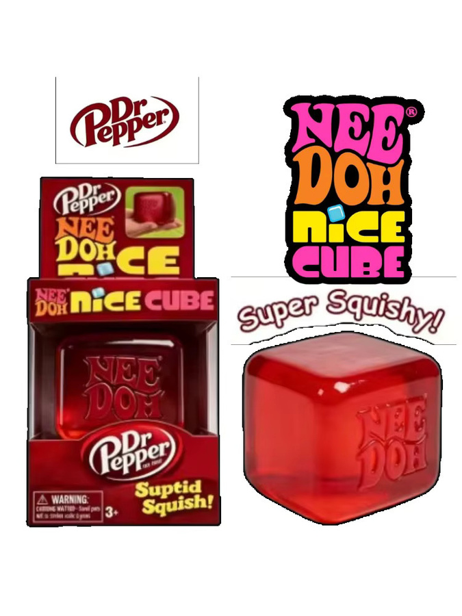 Schylling NeeDoh Nice Cube, Sensorisches Quetschspielzeug - Bild 6