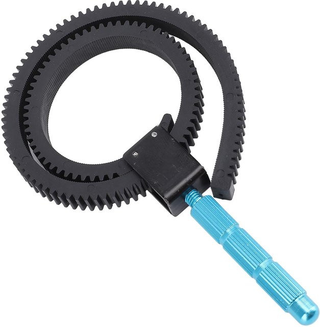Shoemst Professioneller DSLR Kamera Follow Focus Ring in Schwarz für Objektive von 49mm bis 82mm - Bild 1