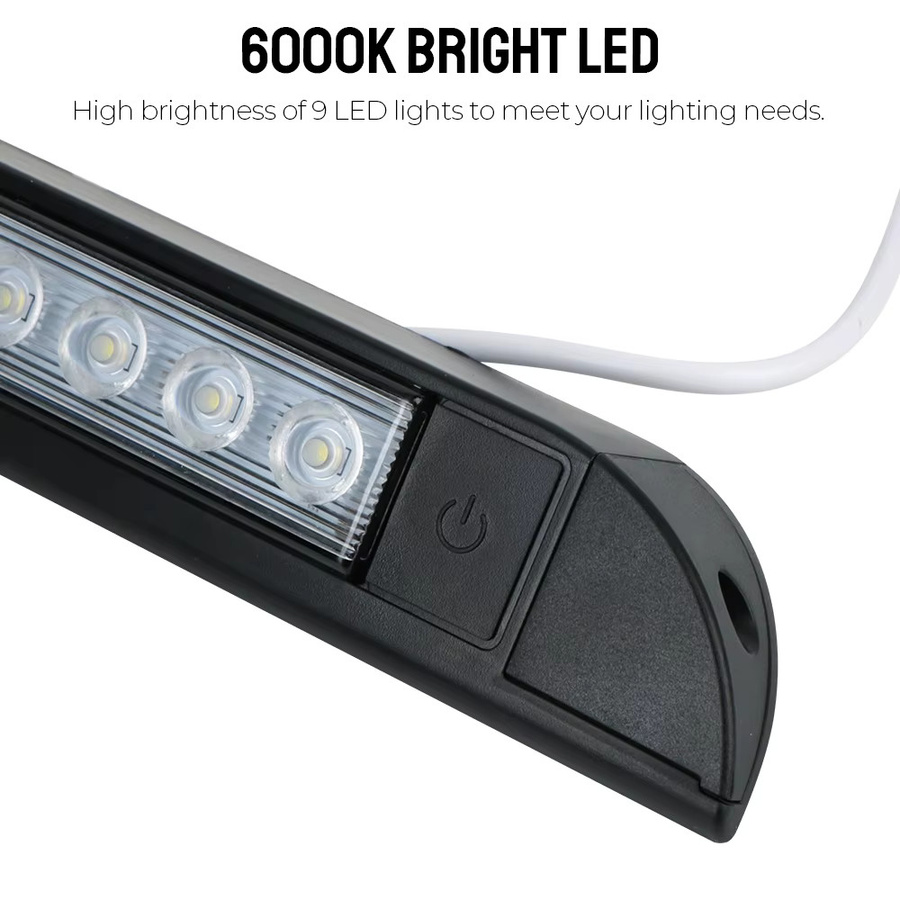 LED Deckenleuchte für Auto, RV und Yacht als Lichtleiste in Weiß mit 6000K Cool White, 12V - Bild 3
