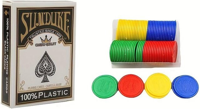 SZ-Damai Brettspielset, 2-teiliges Set, Schwarz, Bunt / Mehrfarbig - Bild 1
