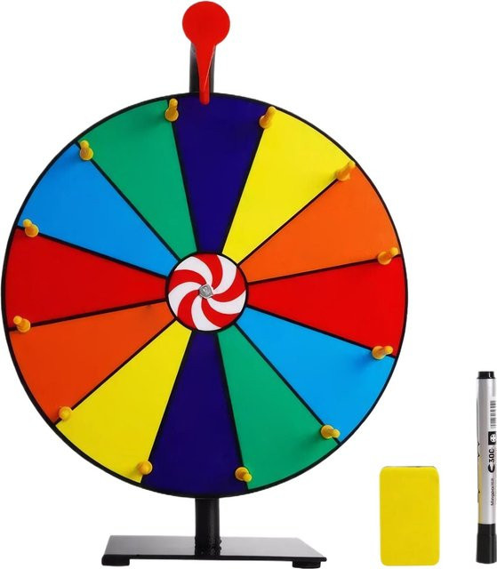 Yiran Furniture Roulette Glücksrad Bunt / Mehrfarbig - Bild 1