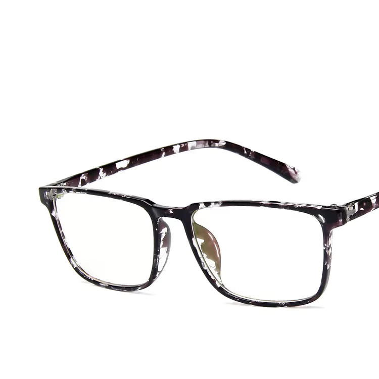 ShangeWFJia Korrektionsbrille Vollrand, Square, Kunststoff, transparent, Unisex - Bild 3