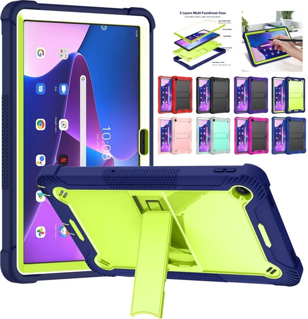 Heavy Armor Stand Tablet-Hülle für Lenovo Tab M11 M10 3. Generation in Pink - Bild 1