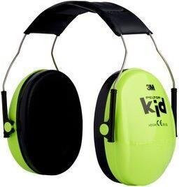 3M Peltor Kid Kapselgehörschutz für Kinder H510AKG neongrün mit 27 dB SNR nach EN 352 - Bild 4