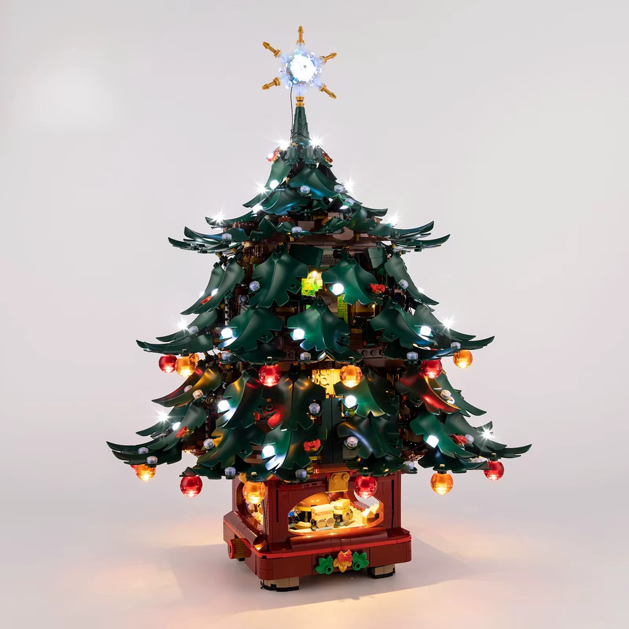 BlockGlow RGB LED-Beleuchtungsset in Multicolour passend für LEGO Family Weihnachtsbaum 41843 - Bild 3