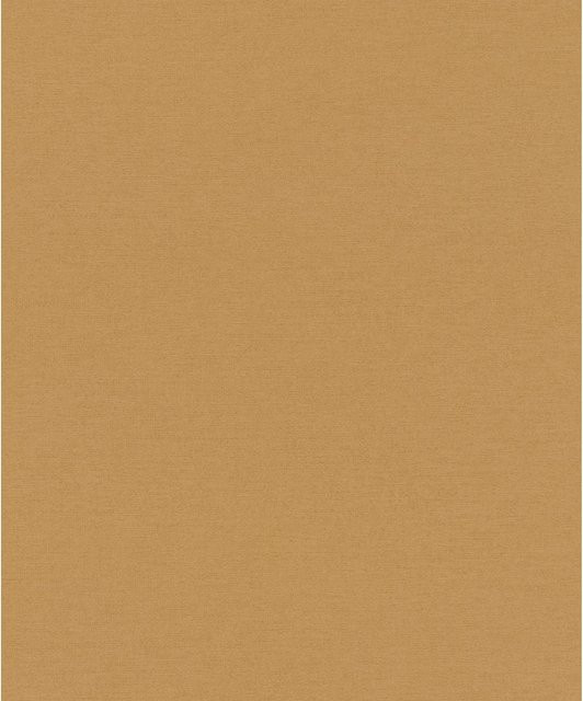 Schöner Wohnen Vliestapete Textiloptik in Gelb, B: 53 cm x L: 10,05 m - Bild 1