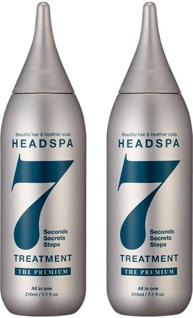 HEADSPA7 Haarbehandlung Goldene Seide, 2x 210 ml, Trockenes Haar, Unisex - Bild 1