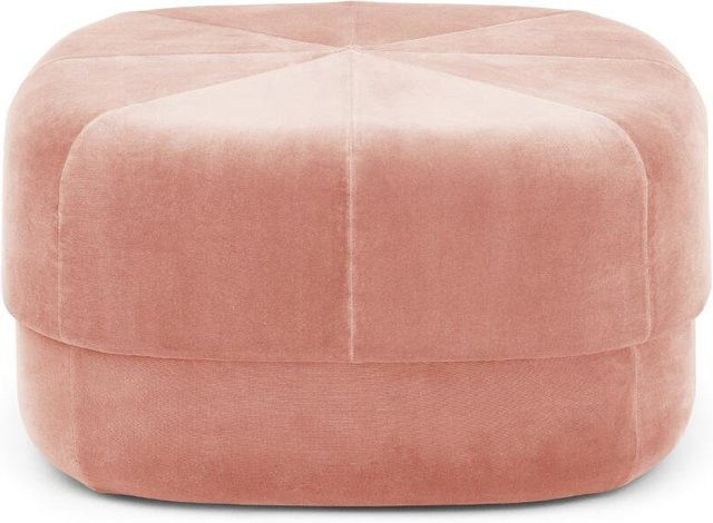 Normann Copenhagen Circus Hocker in Pink mit Veloursstoff - Bild 1