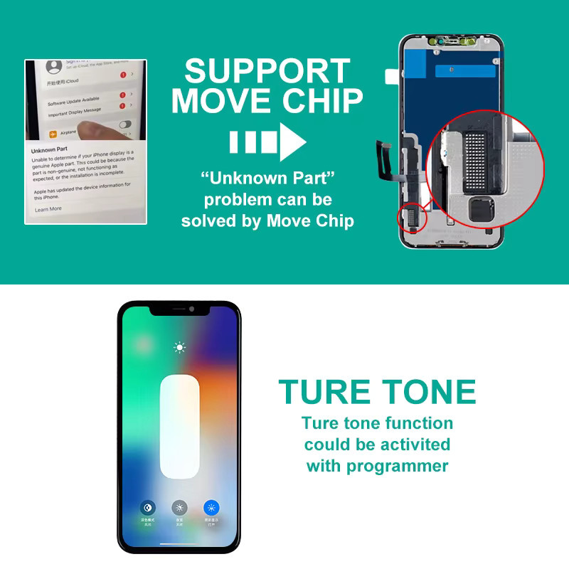 BYFLCD AMOLED Display für iPhone 11 12 13 14 15 Serie mit True Tone und 3D Touch LCD Bildschirm - Bild 3