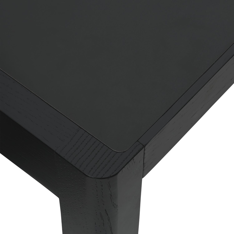 Muuto Workshop Esstisch aus Eiche in Schwarz, rechteckig und minimalistisch - Bild 3