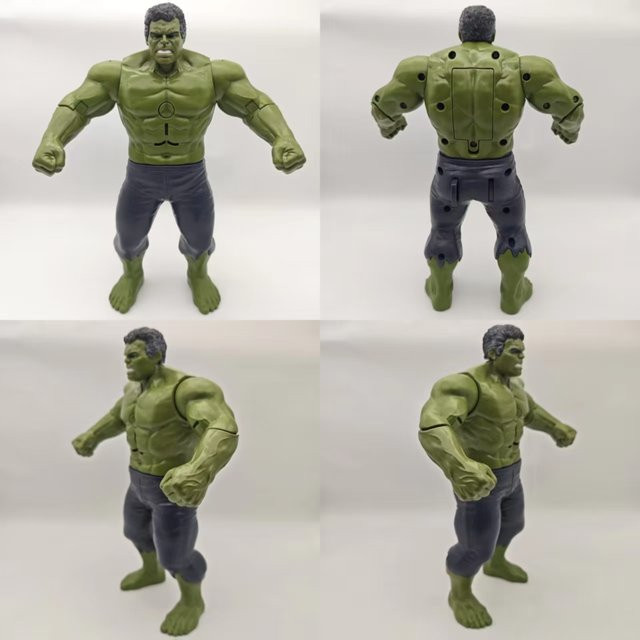 Hot Toys Marvel Avengers Hulk, Actionfigur, 30 cm, mit beweglichen Gelenken, Soundeffekten - Bild 1