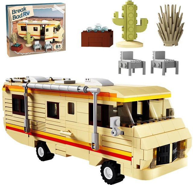 Binchi Keji Travel Wohnmobil-Modellbaustein-Set, 426 Teile, ab 8 Jahren - Bild 1