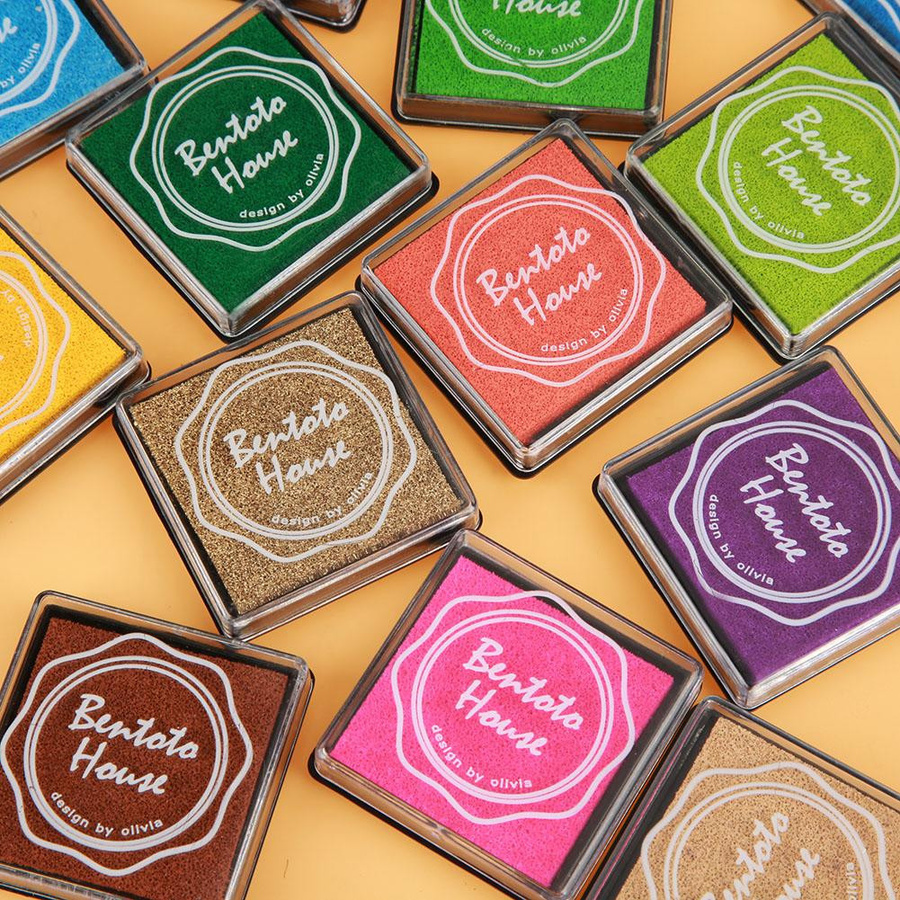Shoemst Stempelkissen Set mit 20 Farben für Gummistempel, Fingerfarben und Handwerk in Bunt/Mehrfarbig - Bild 5