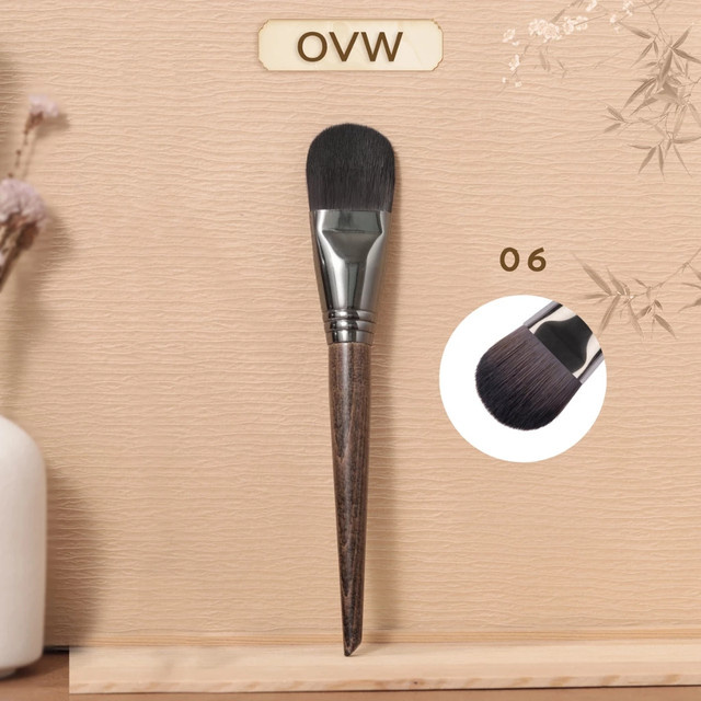 OVW Make-up Pinsel mit synthetischen Borsten, Unisex - Bild 1